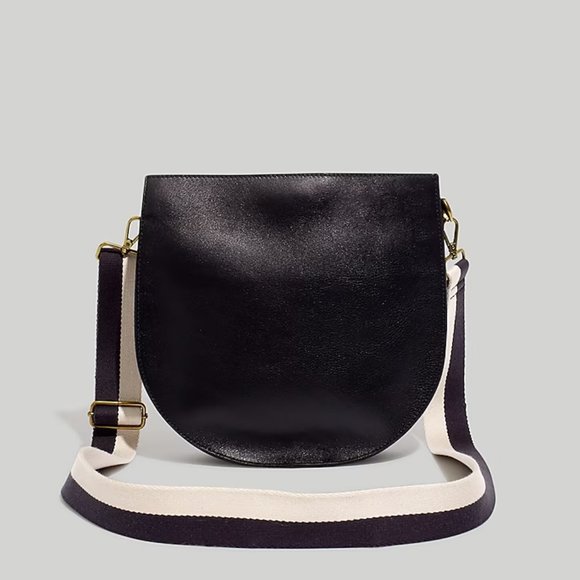 Madewell Bags New Madewell Leather Transport Saddlebag In Black 2